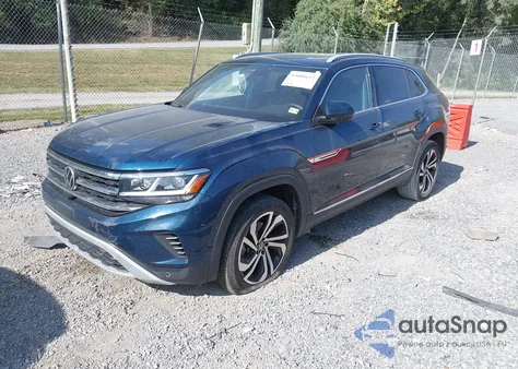 2021 Volkswagen Atlas Cross Sport 3.6L V6 Sel Premium z USA, uszkodzony, nr VIN 1V2TE2CA3MC202753